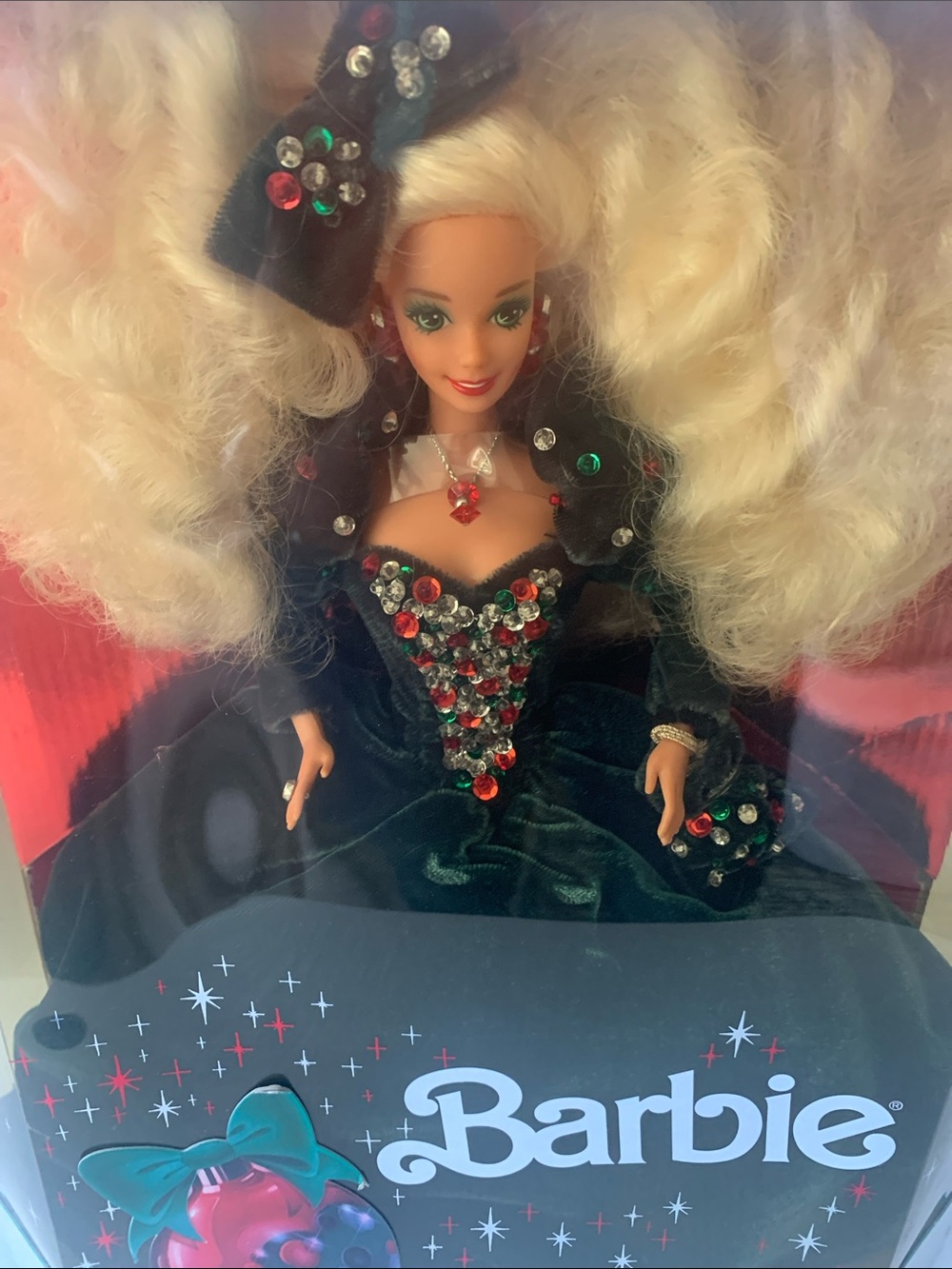 1991 Vintage Happy Holidays Barbie -Special Edition